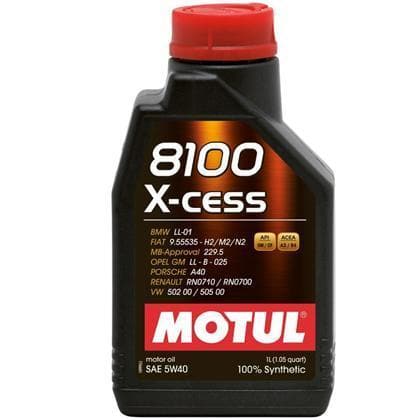 Motul 1L Synthetic Engine Oil 8100 X-Cess 5W40