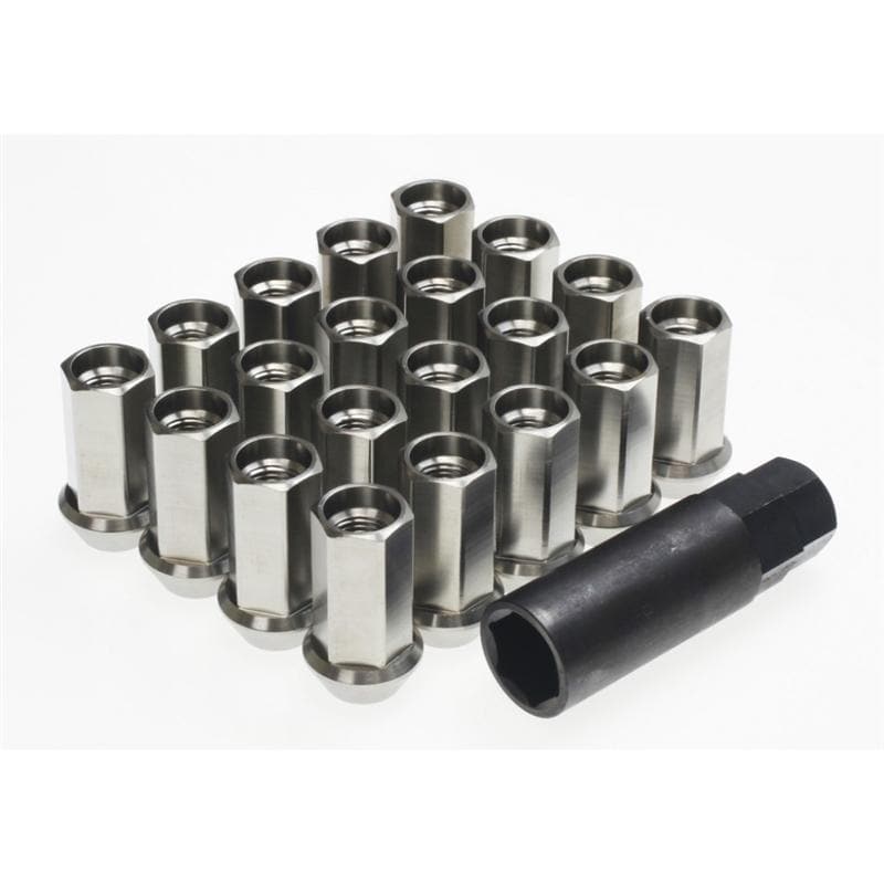 Muteki SR45 Ti 45mm Open End Titanium Lug Nuts - 12x1.25