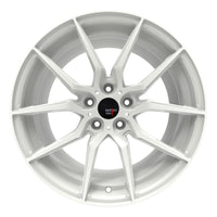 Option Lab Onyx White R716 | 18x9.5 +35 5x100 | 2002-2014 WRX, 04 STi, 2012+ BRZ & 86