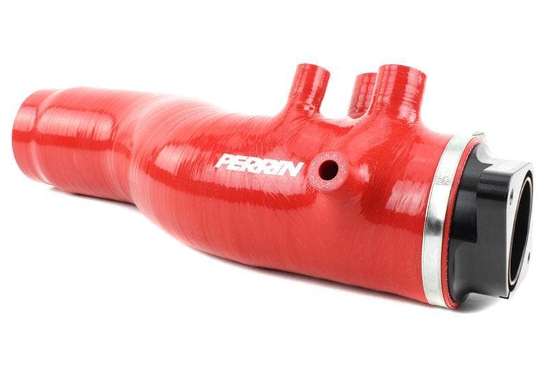 Perrin 2015+ Subaru WRX Red 3in Turbo Inlet Hose w/ Nozzle