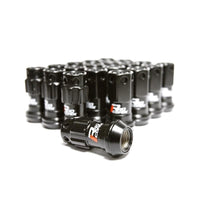 Project Kics R40 iConix Lug Nuts w/ Plastic Caps - 12X1.25 - Black