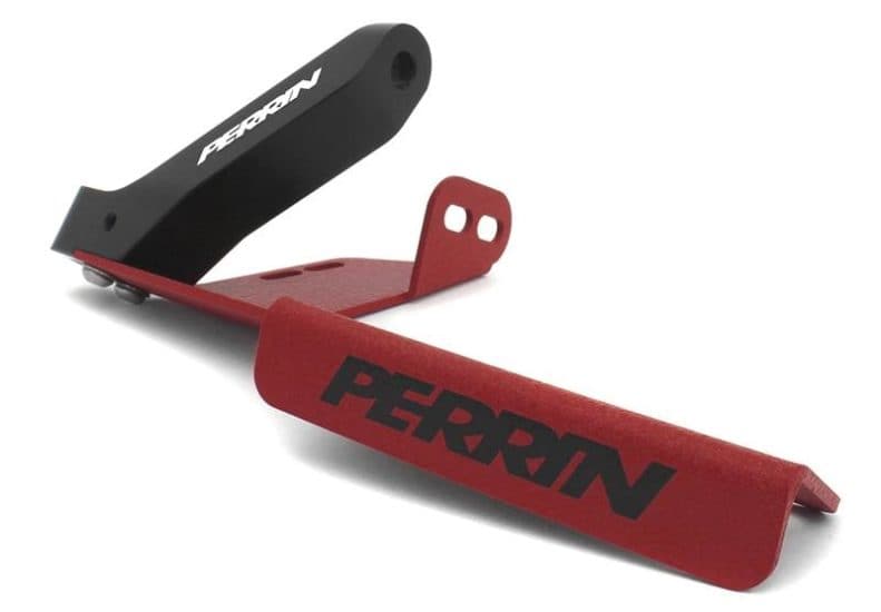 Perrin 08-12 Subaru STi Hatchback / 11-12 STi Sedan Master Cylinder Bracket - Red (perPSP-BRK-401RD)