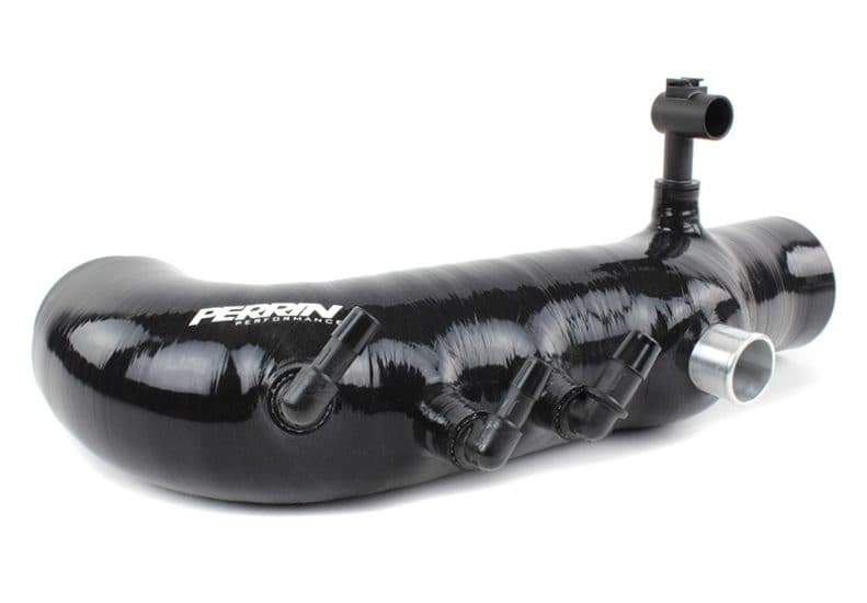 Perrin 08-14 Subaru WRX / 05-09 Legacy GT Black Turbo Inlet Hose | PSP-INT-421BK