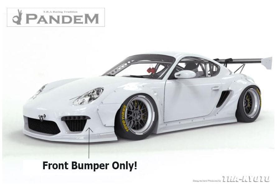 Pandem RB 09-12 Porsche Cayman V2 Front Bumper