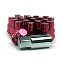 Rays Medium 42mm Dura-Nut Red Lug Nuts in 12x1.50