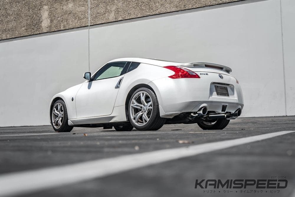 Observación Sistema de escape con eje trasero | 2009+ Nissan 370Z