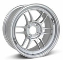 Enkei RPF1 16x8 4x100 38mm Offset 73mm Bore Silver Wheel for Miata 4-Lug / 02-06 Mini / Honda 4-Lug