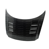 Seibon Slot Vented Carbon Fiber Hood for the Honda CR-Z