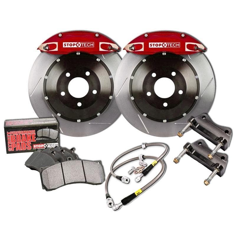 StopTech Big Brake Kit (Front Only - Red Calipers) - Honda CR-Z