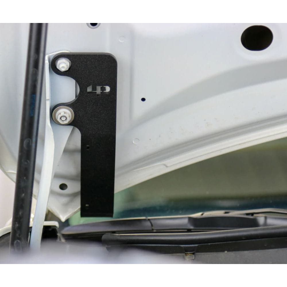 LP Aventure 2015-2019 Subaru Outback Hood Light Brackets - Powder Coated (Pair) (lpaFLP-OBA-18-HBL-KIT+OPC)