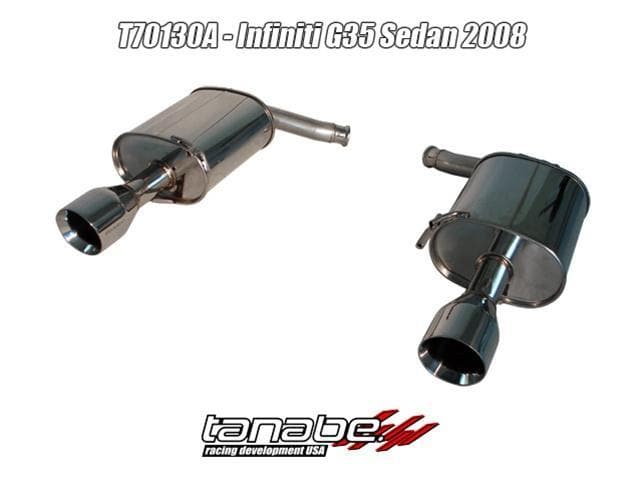 Tanabe Medalion Touring Cat-Back G35 Sedan 07-08 50mm-60mm