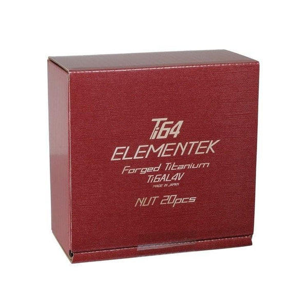 Ti64 Elementek Titanium Lug Nut Set - 12x1.25