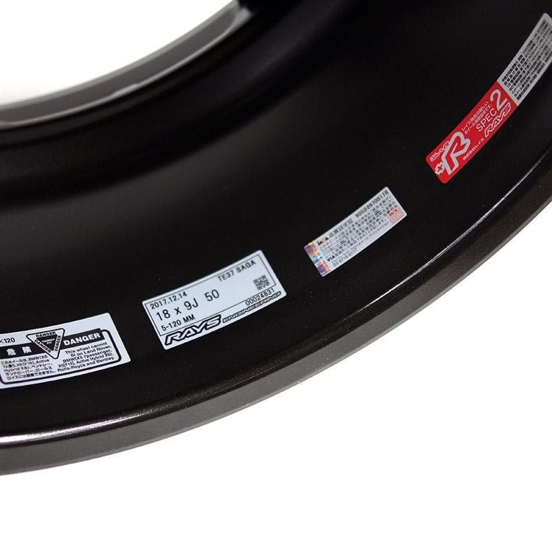 Volk Racing TE37 Saga 18x8.5 +36 5x120 Diamond Dark Gunmetal