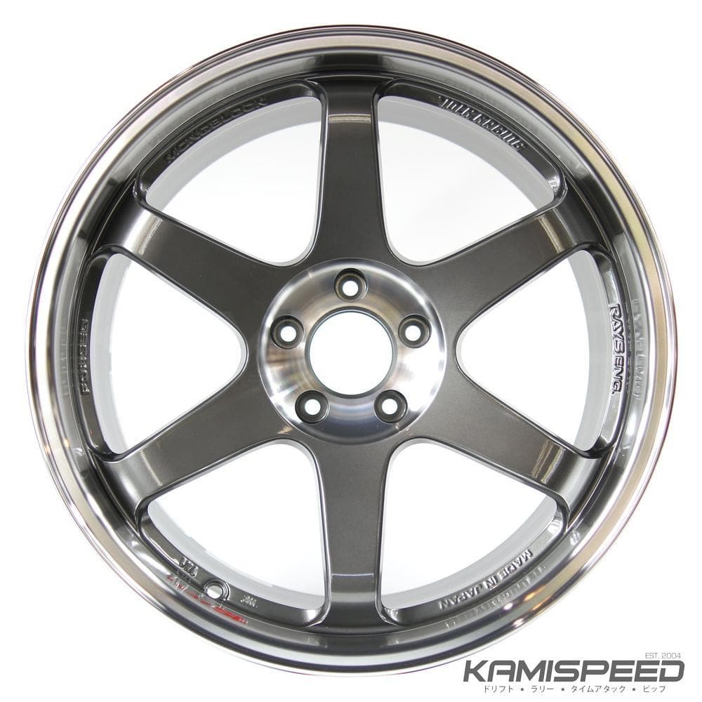 Volk Racing TE37SL 19x10.5 +12 5x114.3 Pressed Graphite