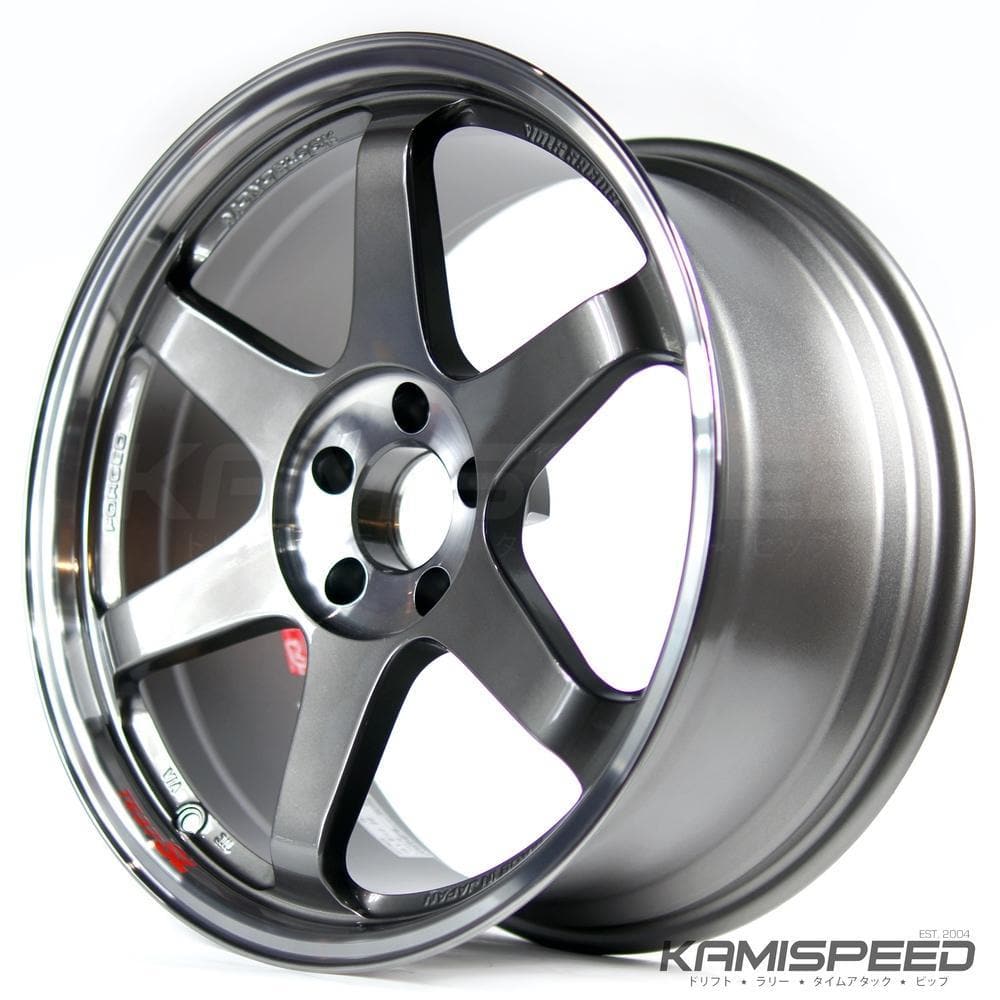 Volk Racing TE37SL 19x9.5 +22 5x114.3 Pressed Graphite