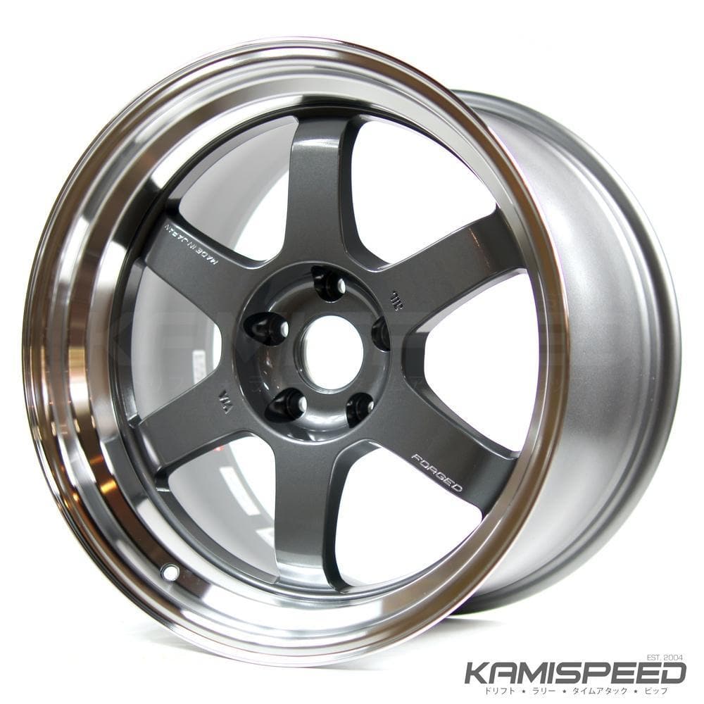 Volk Racing TE37V Mark-II 18x10.5 +15 5x114.3 | Gunmetal with DC Rim