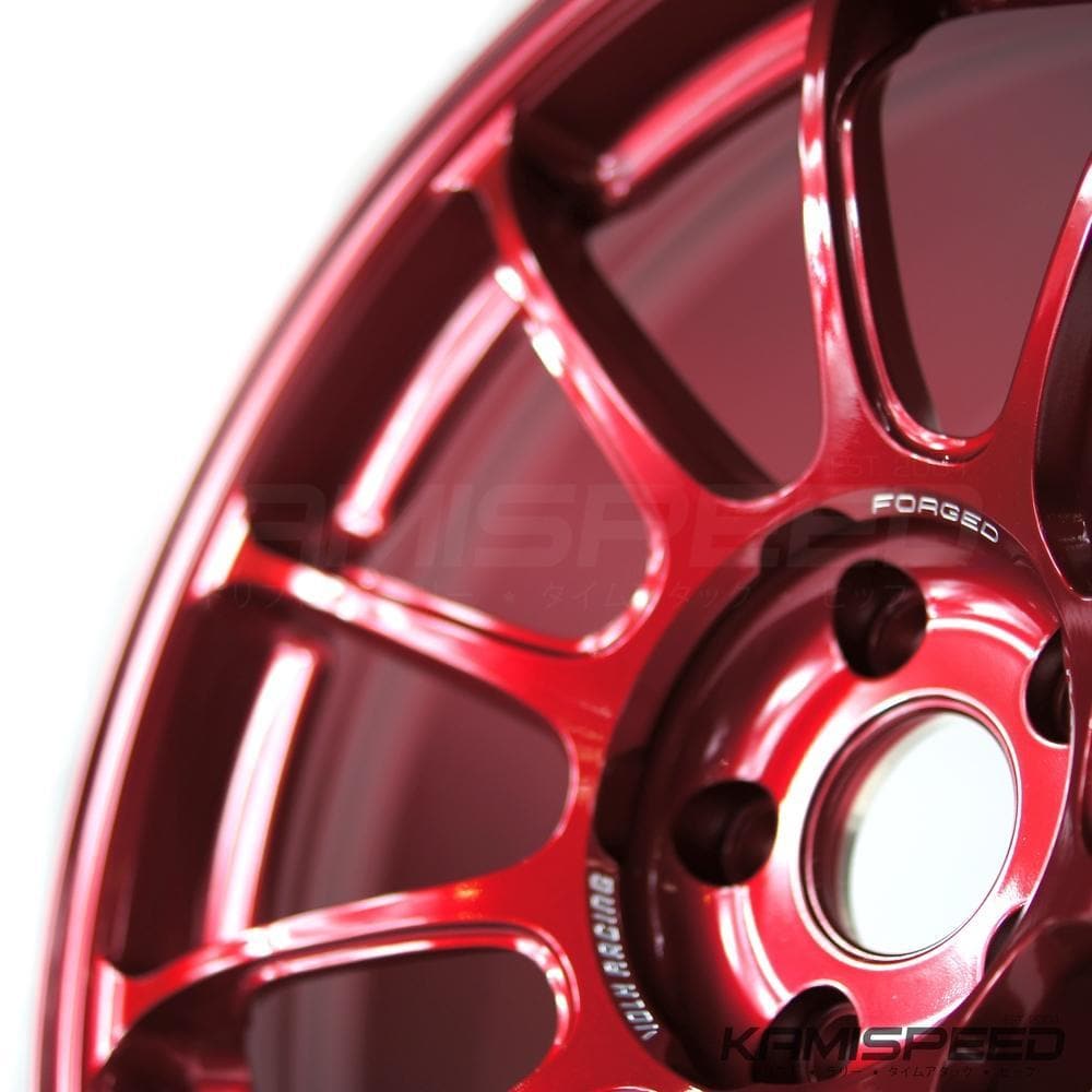 Volk Racing ZE40 18x9.5 +22 5x114.3 Hyper Red