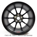 Volk Racing ZE40 Diamond Dark Gunmetal - 17x9.5 +40 - S2000 Spec