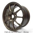 Volk Racing ZE40 Bronze - 17x7.5 +48 & 17x9.0 +61