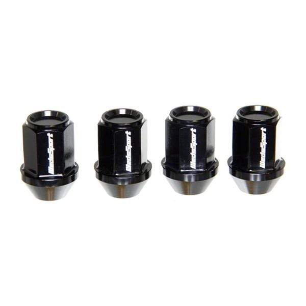 WedsSport Racing 4-Pack Black Lug Nuts - 12x1.50